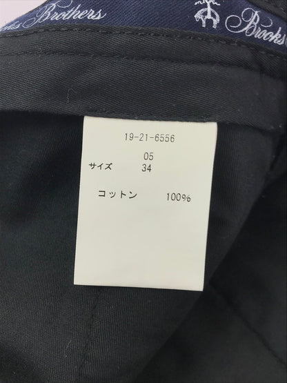 【中古品】【メンズ】 BROOKS BROTHERS ブルックスブラザーズ× RON HERMAN ロンハーマン CHINO PANTS 19-21-6556 チノパンツ ボトムス 147-260902-na-20-tagh サイズ：W34 カラー：ブラック 万代Net店