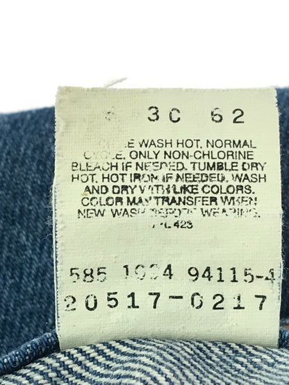 【現状渡し品】【メンズ】 LEVI'S リーバイス 90's DENIM PANTS 20517-0217 刻印585 90年代 デニム パンツ ジーンズ ボトムス 157-260904-rt-16-tagh サイズ：W33 L31 カラー：インディゴ 万代Net店