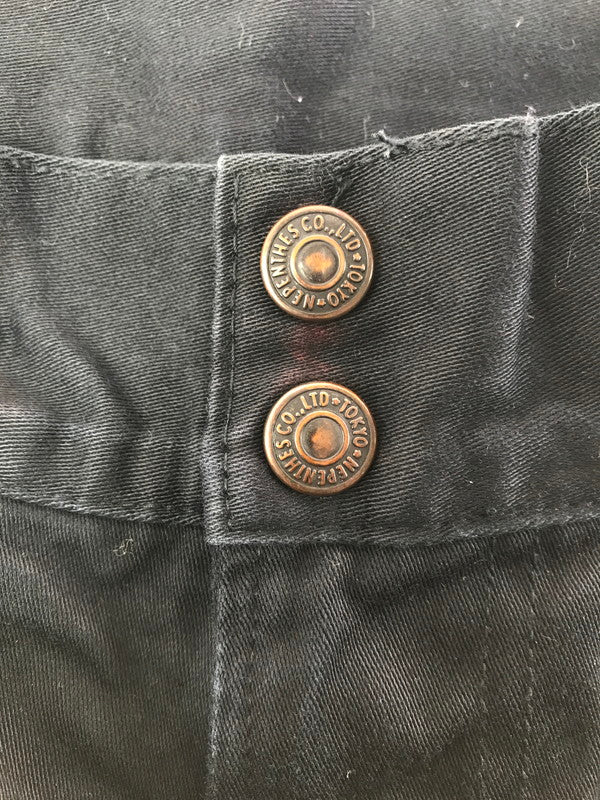 【中古品】【メンズ】 NEPENTHES ネペンテス 2-TONE BUSH PANTS 2トーン ブッシュ パンツ ボトムス 151-260902-na-18-tagh サイズ：L カラー：ブラック系 万代Net店