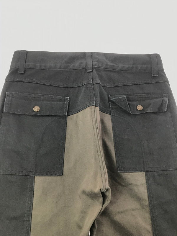【中古品】【メンズ】 NEPENTHES ネペンテス 2-TONE BUSH PANTS 2トーン ブッシュ パンツ ボトムス 151-260902-na-18-tagh サイズ：L カラー：ブラック系 万代Net店