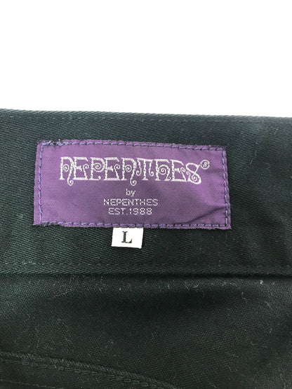 【中古品】【メンズ】 NEPENTHES ネペンテス 2-TONE BUSH PANTS 2トーン ブッシュ パンツ ボトムス 151-260902-na-18-tagh サイズ：L カラー：ブラック系 万代Net店