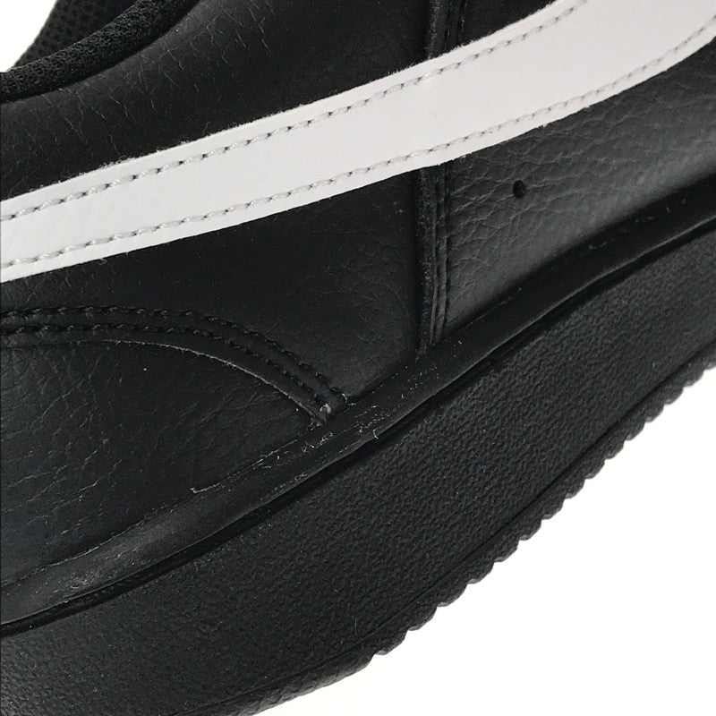 【中古美品】【メンズ】 NIKE ナイキ COURT VISION LOW FZ0630-010 コート ビジョン ロー スニーカー 靴 160-260902-na-05-tagh サイズ：26cm US 8 カラー：BLACK/BLACK-WHITE 万代Net店