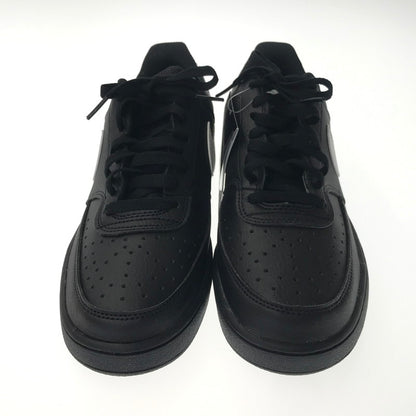 【中古美品】【メンズ】 NIKE ナイキ COURT VISION LOW FZ0630-010 コート ビジョン ロー スニーカー 靴 160-260902-na-05-tagh サイズ：26cm US 8 カラー：BLACK/BLACK-WHITE 万代Net店