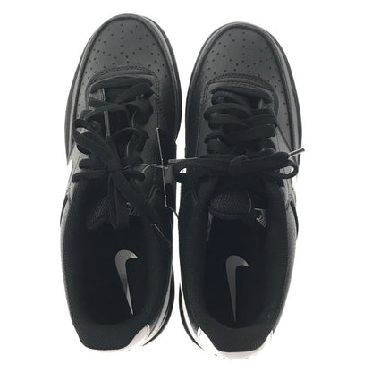 【中古美品】【メンズ】 NIKE ナイキ COURT VISION LOW FZ0630-010 コート ビジョン ロー スニーカー 靴 160-260902-na-05-tagh サイズ：26cm US 8 カラー：BLACK/BLACK-WHITE 万代Net店