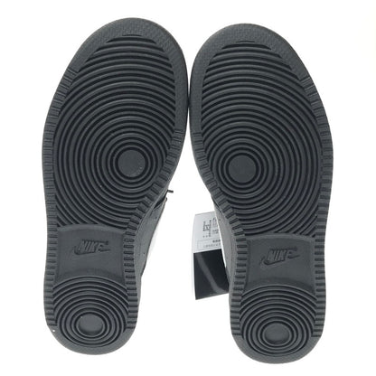 【中古美品】【メンズ】 NIKE ナイキ COURT VISION LOW FZ0630-010 コート ビジョン ロー スニーカー 靴 160-260902-na-05-tagh サイズ：26cm US 8 カラー：BLACK/BLACK-WHITE 万代Net店