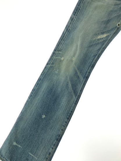 【現状渡し品】【メンズ】 HYSTERIC GLAMOUR ヒステリックグラマー DISTRESSED STUDDED DENIM PANTS 4AP-1553 ディストレスト スタッズ デニム パンツ ジーンズ 151-260904-rt-19-tagh サイズ：34 カラー：インディゴ 万代Net店