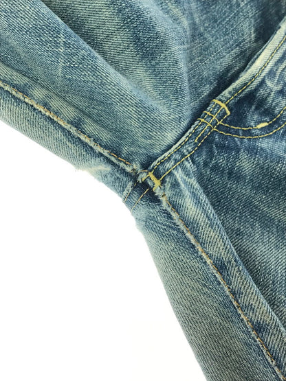 【現状渡し品】【メンズ】 HYSTERIC GLAMOUR ヒステリックグラマー DISTRESSED STUDDED DENIM PANTS 4AP-1553 ディストレスト スタッズ デニム パンツ ジーンズ 151-260904-rt-19-tagh サイズ：34 カラー：インディゴ 万代Net店
