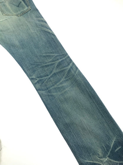 【現状渡し品】【メンズ】 HYSTERIC GLAMOUR ヒステリックグラマー DISTRESSED STUDDED DENIM PANTS 4AP-1553 ディストレスト スタッズ デニム パンツ ジーンズ 151-260904-rt-19-tagh サイズ：34 カラー：インディゴ 万代Net店