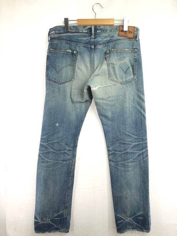 【現状渡し品】【メンズ】 HYSTERIC GLAMOUR ヒステリックグラマー DISTRESSED STUDDED DENIM PANTS 4AP-1553 ディストレスト スタッズ デニム パンツ ジーンズ 151-260904-rt-19-tagh サイズ：34 カラー：インディゴ 万代Net店