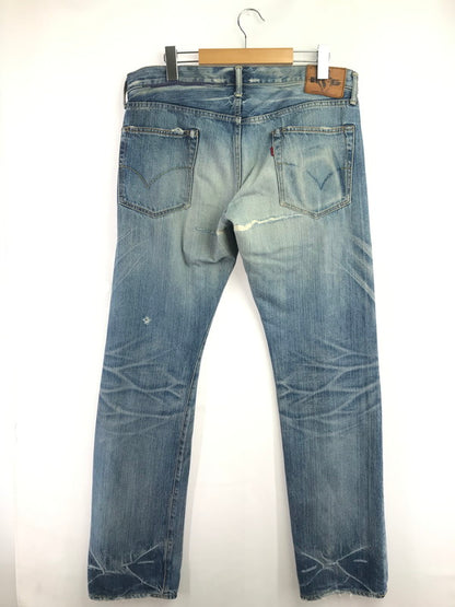 【現状渡し品】【メンズ】 HYSTERIC GLAMOUR ヒステリックグラマー DISTRESSED STUDDED DENIM PANTS 4AP-1553 ディストレスト スタッズ デニム パンツ ジーンズ 151-260904-rt-19-tagh サイズ：34 カラー：インディゴ 万代Net店