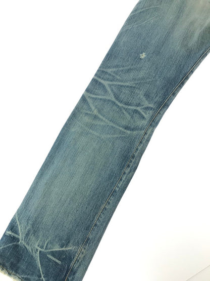 【現状渡し品】【メンズ】 HYSTERIC GLAMOUR ヒステリックグラマー DISTRESSED STUDDED DENIM PANTS 4AP-1553 ディストレスト スタッズ デニム パンツ ジーンズ 151-260904-rt-19-tagh サイズ：34 カラー：インディゴ 万代Net店