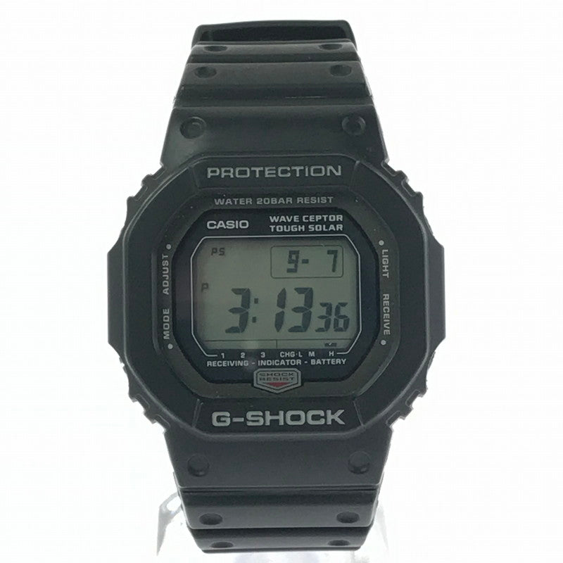 【中古品】【メンズ】 G-SHOCK ジーショック DIGITAL TOUGH SOLAR WATCH GW-5600J-1JF デジタル タフソーラー 腕時計 196-260912-na-02-tagh カラー：ブラック 万代Net店