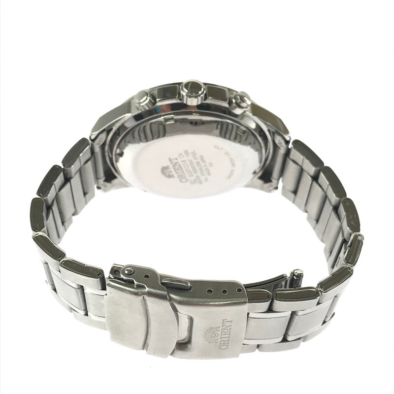 【中古品】【メンズ】 ORIENT オリエント EU07-C2-B マルチイヤーカレンダー 自動巻き 時計 197-260912-na-10-tagh カラー：シルバー 万代Net店