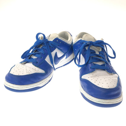 【現状渡し品】【メンズ】 NIKE ナイキ DUNK LOW SP CU1726-100 ダンク ロー スニーカー 靴 160-260901-na-14-tagh サイズ：27cm US 9 カラー：WHITE/VARSITY ROYAL 万代Net店