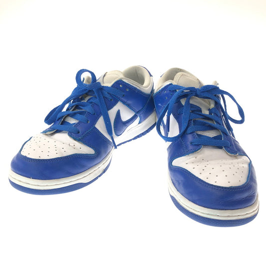 【現状渡し品】【メンズ】 NIKE ナイキ DUNK LOW SP CU1726-100 ダンク ロー スニーカー 靴 160-260901-na-14-tagh サイズ：27cm US 9 カラー：WHITE/VARSITY ROYAL 万代Net店