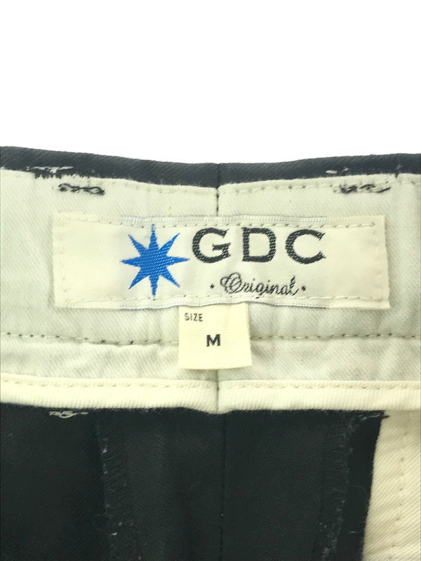 【中古品】【メンズ】 GDC ジーディーシー ASYMMETRY SLACKS BLACK M28008 アシンメトリー スラックス ボトムス 151-260904-rt-14-tagh サイズ：M カラー：ブラック 万代Net店