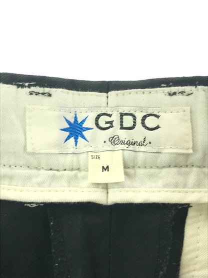 【中古品】【メンズ】 GDC ジーディーシー ASYMMETRY SLACKS BLACK M28008 アシンメトリー スラックス ボトムス 151-260904-rt-14-tagh サイズ：M カラー：ブラック 万代Net店