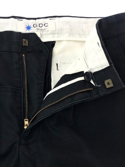 【中古品】【メンズ】 GDC ジーディーシー ASYMMETRY SLACKS BLACK M28008 アシンメトリー スラックス ボトムス 151-260904-rt-14-tagh サイズ：M カラー：ブラック 万代Net店