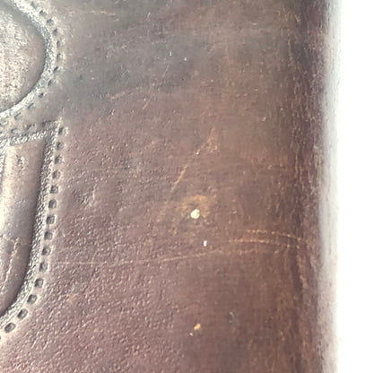 【現状渡し品】【メンズ】 EVISU エヴィス LEATHER LONG WALLET レザー ロング ウォレット 長財布 200-260912-rt-09-tagh カラー：ブラウン 万代Net店