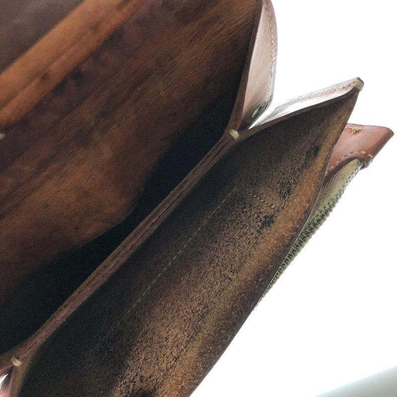 【現状渡し品】【メンズ】 EVISU エヴィス LEATHER LONG WALLET レザー ロング ウォレット 長財布 200-260912-rt-09-tagh カラー：ブラウン 万代Net店