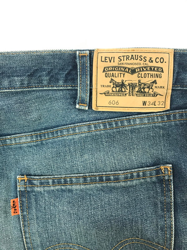 【中古品】【メンズ】 LEVI'S VINTAGE CLOTHING リーバイスビンテージクロージング 606 DENIM PANTS 30605-0062 オレンジタブ トルコ製 デニムパンツ 156-260906-rt-20-tagh サイズ：34 カラー：インディゴ 万代Net店