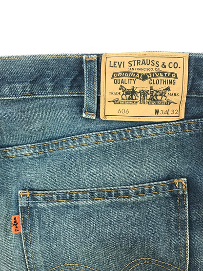 【中古品】【メンズ】 LEVI'S VINTAGE CLOTHING リーバイスビンテージクロージング 606 DENIM PANTS 30605-0062 オレンジタブ トルコ製 デニムパンツ 156-260906-rt-20-tagh サイズ：34 カラー：インディゴ 万代Net店