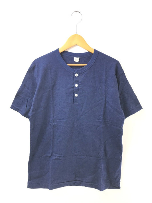 【中古品】【メンズ】 WAREHOUSE ウエアハウス SS HENLEY NECK T-SHIRT INDIGO ヘンリーネック ショートスリーブ Tシャツ トップス 145-260904-rt-42-tagh サイズ：XL カラー：インディゴ 万代Net店