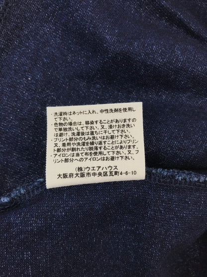 【中古品】【メンズ】 WAREHOUSE ウエアハウス SS HENLEY NECK T-SHIRT INDIGO ヘンリーネック ショートスリーブ Tシャツ トップス 145-260904-rt-42-tagh サイズ：XL カラー：インディゴ 万代Net店