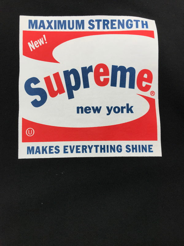 【中古品】【メンズ】 SUPREME シュプリーム 21SS SHINE HOODED SWEATSHIRT シャイン フーデッド スウェットシャツ パーカー 149-260914-na-06-tagh サイズ：M カラー：ブラック 万代Net店