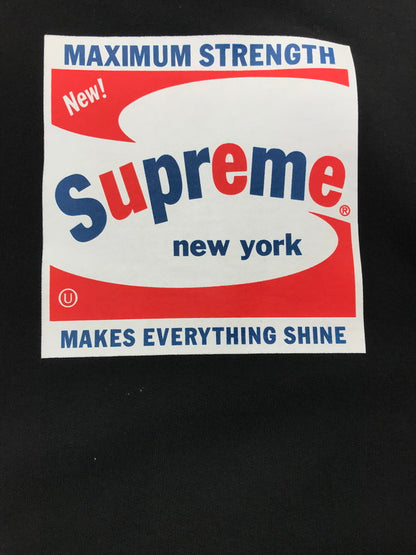 【中古品】【メンズ】 SUPREME シュプリーム 21SS SHINE HOODED SWEATSHIRT シャイン フーデッド スウェットシャツ パーカー 149-260914-na-06-tagh サイズ：M カラー：ブラック 万代Net店
