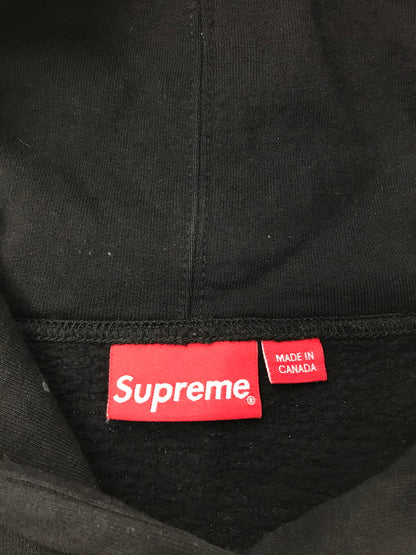 【中古品】【メンズ】 SUPREME シュプリーム 21SS SHINE HOODED SWEATSHIRT シャイン フーデッド スウェットシャツ パーカー 149-260914-na-06-tagh サイズ：M カラー：ブラック 万代Net店