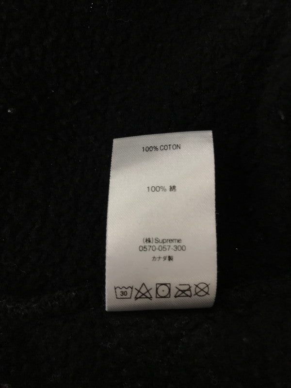 【中古品】【メンズ】 SUPREME シュプリーム 21SS SHINE HOODED SWEATSHIRT シャイン フーデッド スウェットシャツ パーカー 149-260914-na-06-tagh サイズ：M カラー：ブラック 万代Net店