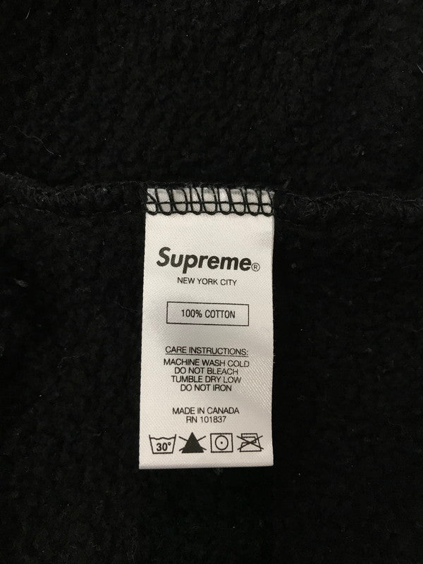 【中古品】【メンズ】 SUPREME シュプリーム 21SS SHINE HOODED SWEATSHIRT シャイン フーデッド スウェットシャツ パーカー 149-260914-na-06-tagh サイズ：M カラー：ブラック 万代Net店