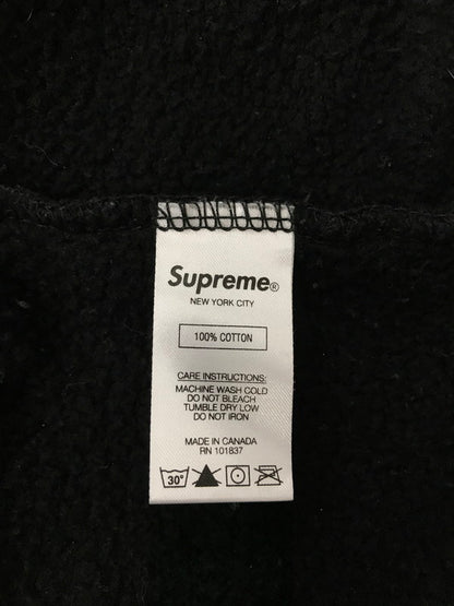 【中古品】【メンズ】 SUPREME シュプリーム 21SS SHINE HOODED SWEATSHIRT シャイン フーデッド スウェットシャツ パーカー 149-260914-na-06-tagh サイズ：M カラー：ブラック 万代Net店