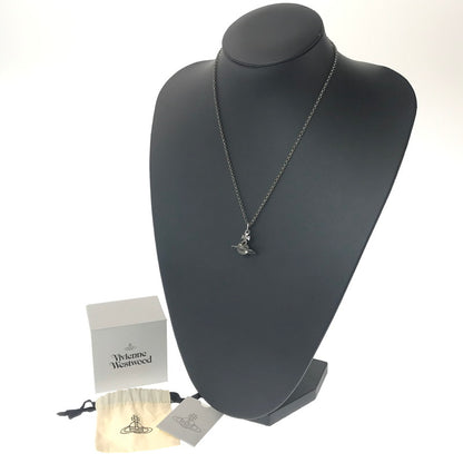 【中古品】【レディース】 VIVIENNE WESTWOOD ヴィヴィアンウエストウッド TINY ORB PENDANT GUNMETAL タイニー オーブ ペンダント ガンメタル ネックレス アクセサリー 192-260907-na-02-tagh カラー：シルバー 万代Net店
