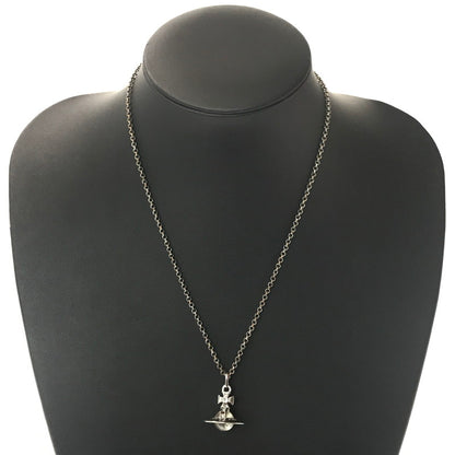 【中古品】【レディース】 VIVIENNE WESTWOOD ヴィヴィアンウエストウッド TINY ORB PENDANT GUNMETAL タイニー オーブ ペンダント ガンメタル ネックレス アクセサリー 192-260907-na-02-tagh カラー：シルバー 万代Net店