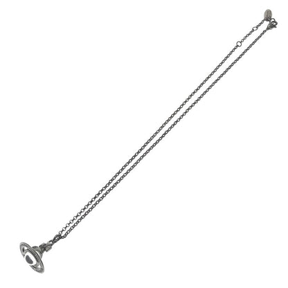 【中古品】【レディース】 VIVIENNE WESTWOOD ヴィヴィアンウエストウッド TINY ORB PENDANT GUNMETAL タイニー オーブ ペンダント ガンメタル ネックレス アクセサリー 192-260907-na-02-tagh カラー：シルバー 万代Net店