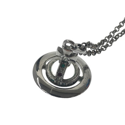 【中古品】【レディース】 VIVIENNE WESTWOOD ヴィヴィアンウエストウッド TINY ORB PENDANT GUNMETAL タイニー オーブ ペンダント ガンメタル ネックレス アクセサリー 192-260907-na-02-tagh カラー：シルバー 万代Net店