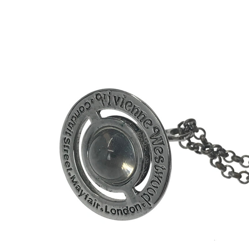 【中古品】【レディース】 VIVIENNE WESTWOOD ヴィヴィアンウエストウッド TINY ORB PENDANT GUNMETAL タイニー オーブ ペンダント ガンメタル ネックレス アクセサリー 192-260907-na-02-tagh カラー：シルバー 万代Net店