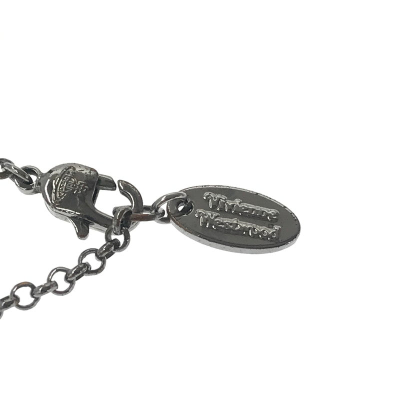 【中古品】【レディース】 VIVIENNE WESTWOOD ヴィヴィアンウエストウッド TINY ORB PENDANT GUNMETAL タイニー オーブ ペンダント ガンメタル ネックレス アクセサリー 192-260907-na-02-tagh カラー：シルバー 万代Net店
