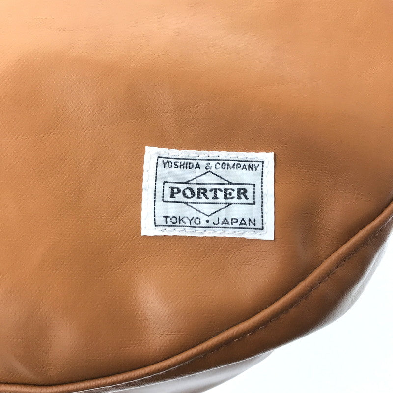 【中古品】【メンズ】 PORTER ポーター FREESTYLE SHOULDER BAG CAMEL BROWN フリースタイル ショルダー バッグ 吉田カバン 188-260904-rt-29-tagh カラー：ブラウン 万代Net店