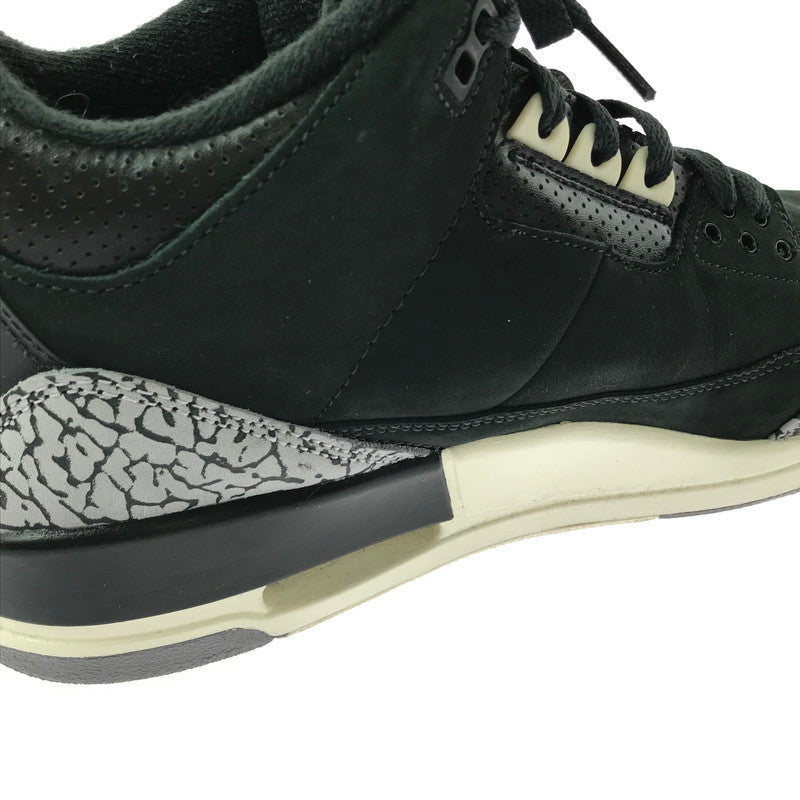 【中古品】【メンズ】 NIKE ナイキ WMNS AIR JORDAN 3 RETRO CK9246-001 ウィメンズ エアジョーダン 3 レトロ スニーカー 靴 160-260908-na-03-tagh サイズ：28.5cm US 11.5 カラー：OFF NOIR/BLACK-SAIL 万代Net店