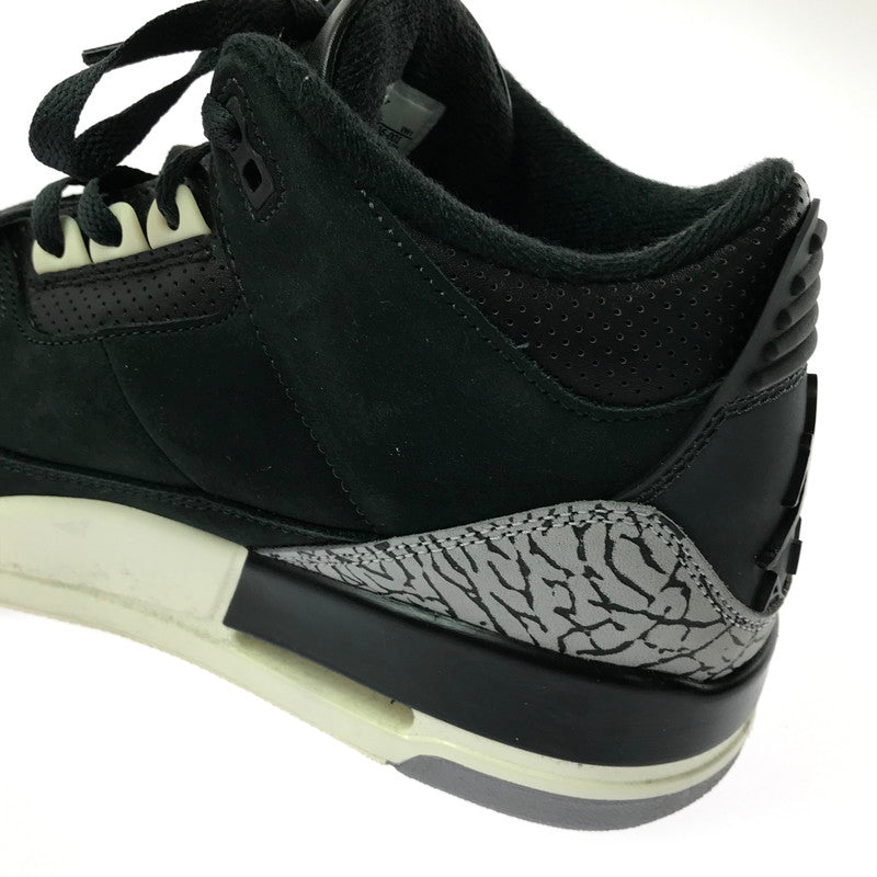 【中古品】【メンズ】 NIKE ナイキ WMNS AIR JORDAN 3 RETRO CK9246-001 ウィメンズ エアジョーダン 3 レトロ スニーカー 靴 160-260908-na-03-tagh サイズ：28.5cm US 11.5 カラー：OFF NOIR/BLACK-SAIL 万代Net店