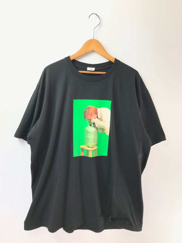 【中古品】【メンズ】 SUPREME シュプリーム×MARK LECKEY マーク・レッキー 23AW GREEN SCREEN TEE グリーン スクリーン Tシャツ 半袖Tシャツ 149-260914-na-05-tagh サイズ：XXL カラー：ブラック 万代Net店