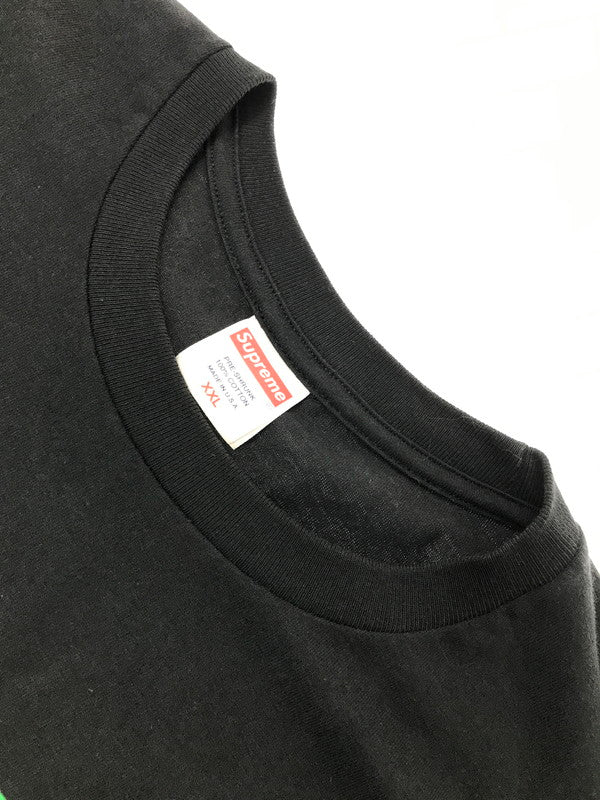 【中古品】【メンズ】 SUPREME シュプリーム×MARK LECKEY マーク・レッキー 23AW GREEN SCREEN TEE グリーン スクリーン Tシャツ 半袖Tシャツ 149-260914-na-05-tagh サイズ：XXL カラー：ブラック 万代Net店