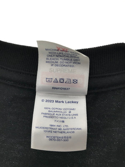 【中古品】【メンズ】 SUPREME シュプリーム×MARK LECKEY マーク・レッキー 23AW GREEN SCREEN TEE グリーン スクリーン Tシャツ 半袖Tシャツ 149-260914-na-05-tagh サイズ：XXL カラー：ブラック 万代Net店