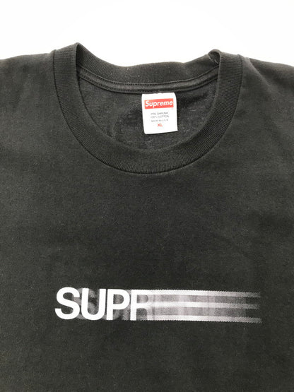 【中古品】【メンズ】 SUPREME シュプリーム 20SS MOTION LOGO TEE モーション ロゴ Tシャツ 半袖Tシャツ 149-260914-na-04-tagh サイズ：XL カラー：ブラック 万代Net店