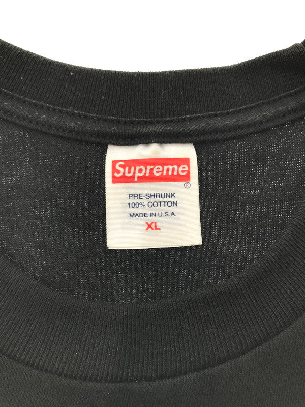 【中古品】【メンズ】 SUPREME シュプリーム 20SS MOTION LOGO TEE モーション ロゴ Tシャツ 半袖Tシャツ 149-260914-na-04-tagh サイズ：XL カラー：ブラック 万代Net店
