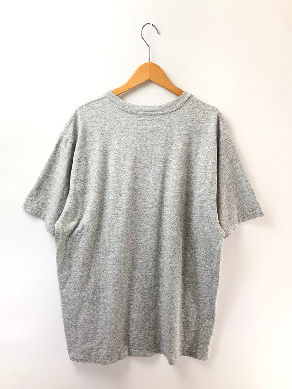 【中古品】【メンズ】 SUPREME シュプリーム 23AW COLLEGIATE S/S TOP カレジエイト Tシャツ 半袖Tシャツ 149-260914-na-03-tagh サイズ：XL カラー：グレー 万代Net店