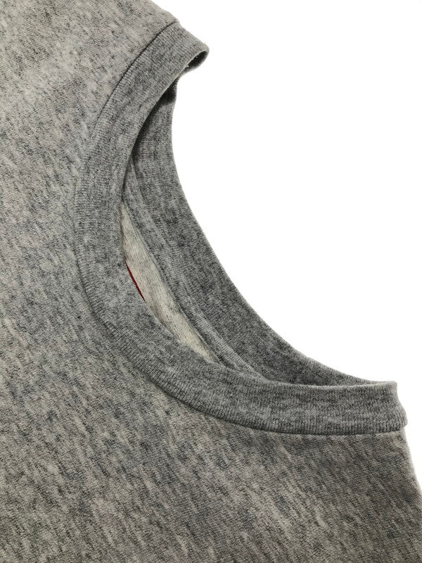 【中古品】【メンズ】 SUPREME シュプリーム 23AW COLLEGIATE S/S TOP カレジエイト Tシャツ 半袖Tシャツ 149-260914-na-03-tagh サイズ：XL カラー：グレー 万代Net店